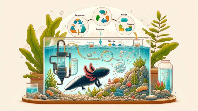 Cycling Your Axolotl Aquarium - A Guide to Nitrogen Cycling Cycling Your Axolotl Aquarium - A Guide to Nitrogen Cycling